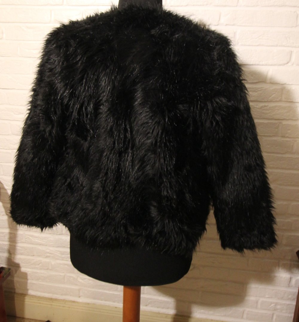 Ahlens Kunstfell Jacke Herbst Winter Teddy