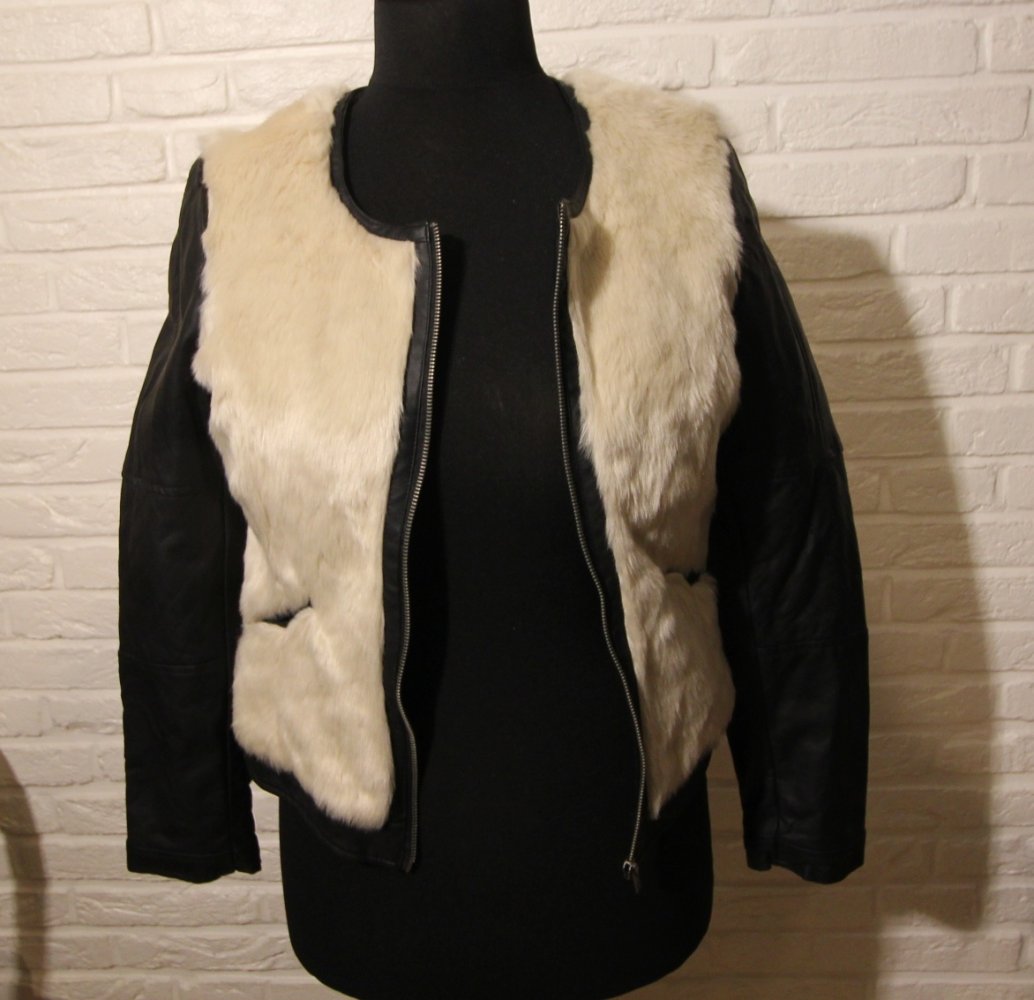 Sh Collection Jacke Biker Kunstfell Kunstpelz Herbst Winter 