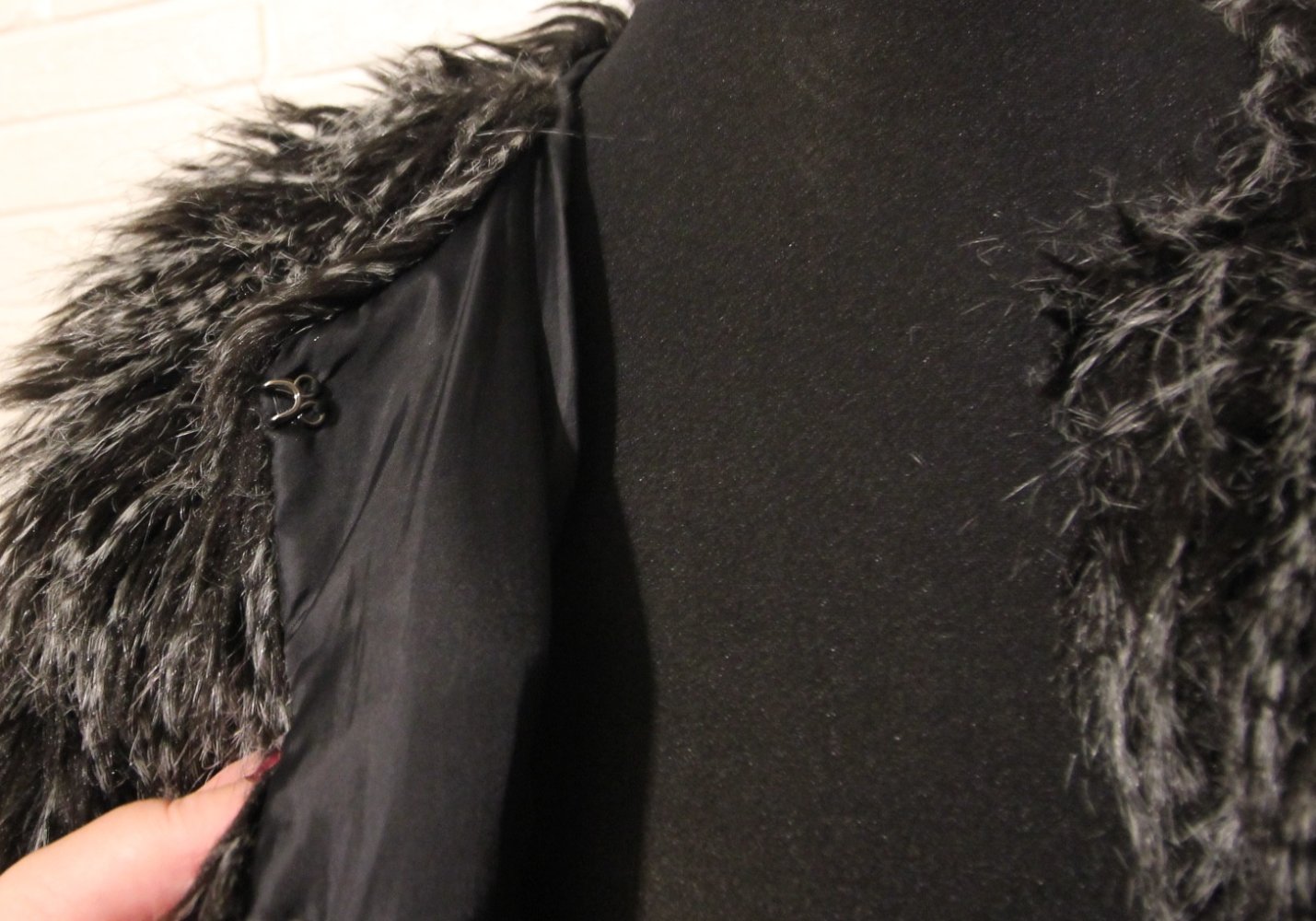 Noisy May Kunstfell Jacke Herbst Winter Kunstpelz Teddy