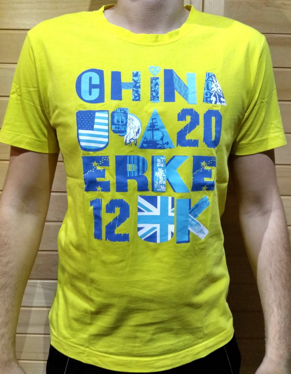 ERKE China USA UK T-Shirt 2012