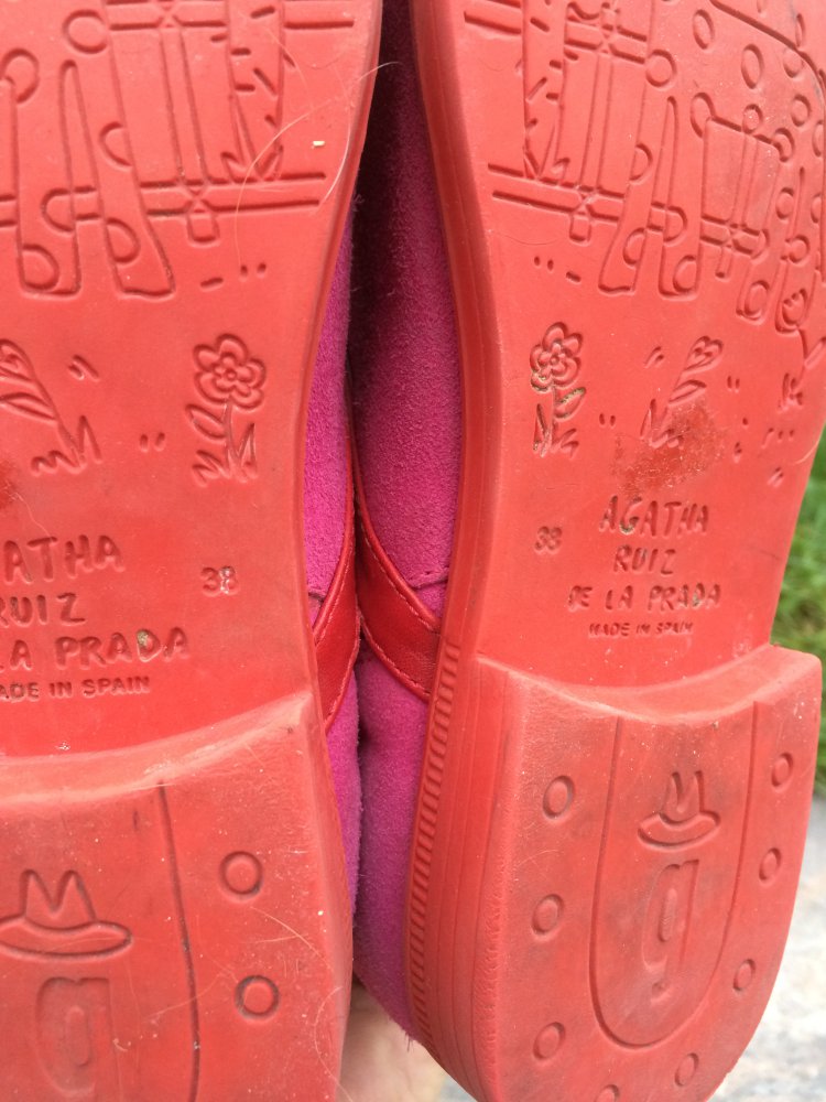 „AGATHA RUIZ de la PRADA „ STIEFEL BOOTS GR. 38