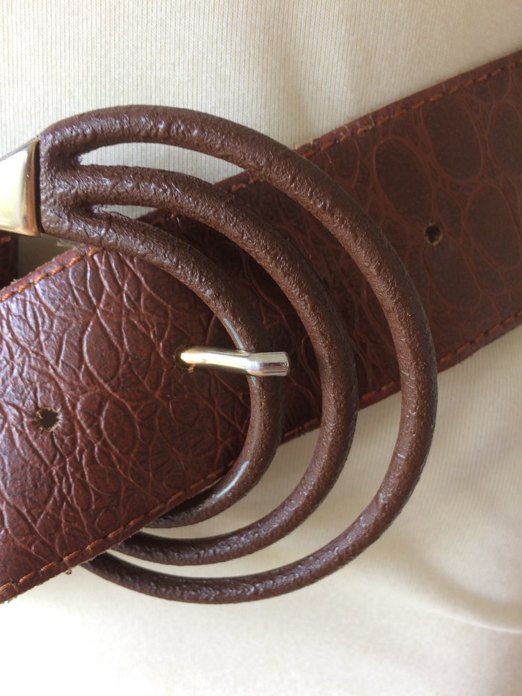 VINTAGE LEDER GÜRTEL 