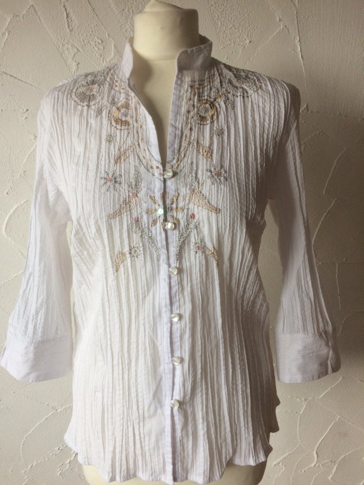 YESSICA DAMEN CRASH BLUSE GR. 38