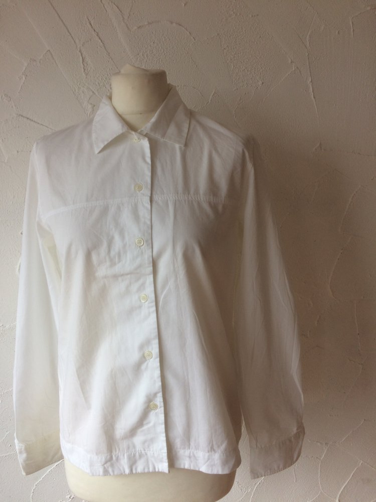 MARCO PECCI 100% BAUMWOLLE BLUSE HEMD GR. 38