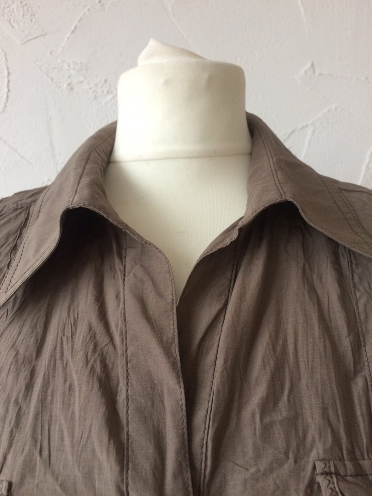 BONITA KHAKI DAMEN BLUSE GR. 44