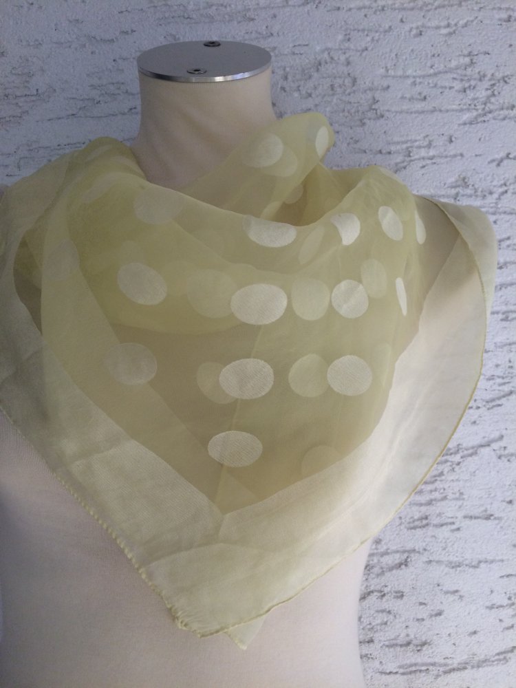 EXKLUSIVER VINTAGE TUCH HALSTUCH HAARTUCH 