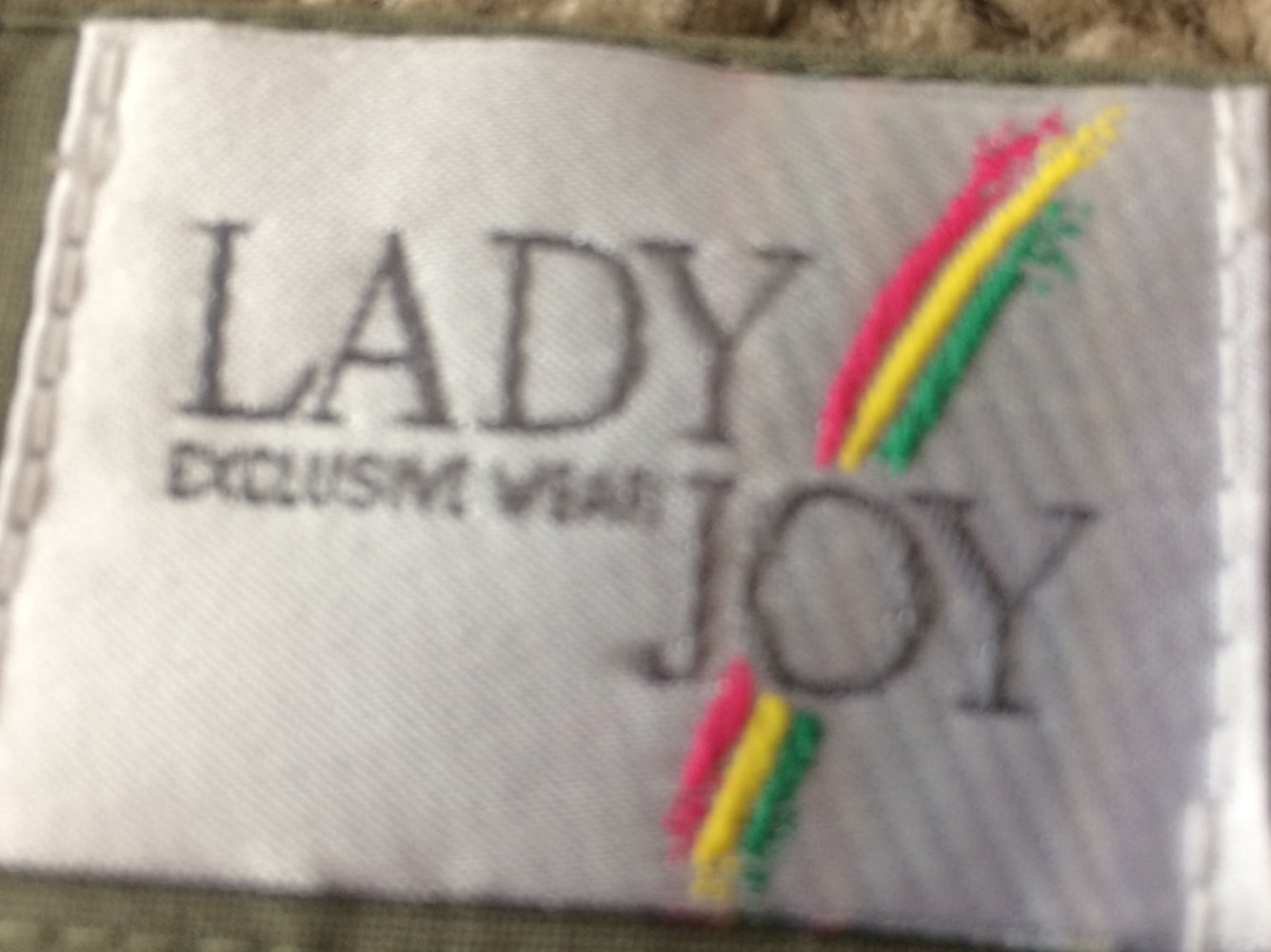 LADY JOY KHAKI  MIDIROCK GR. 48