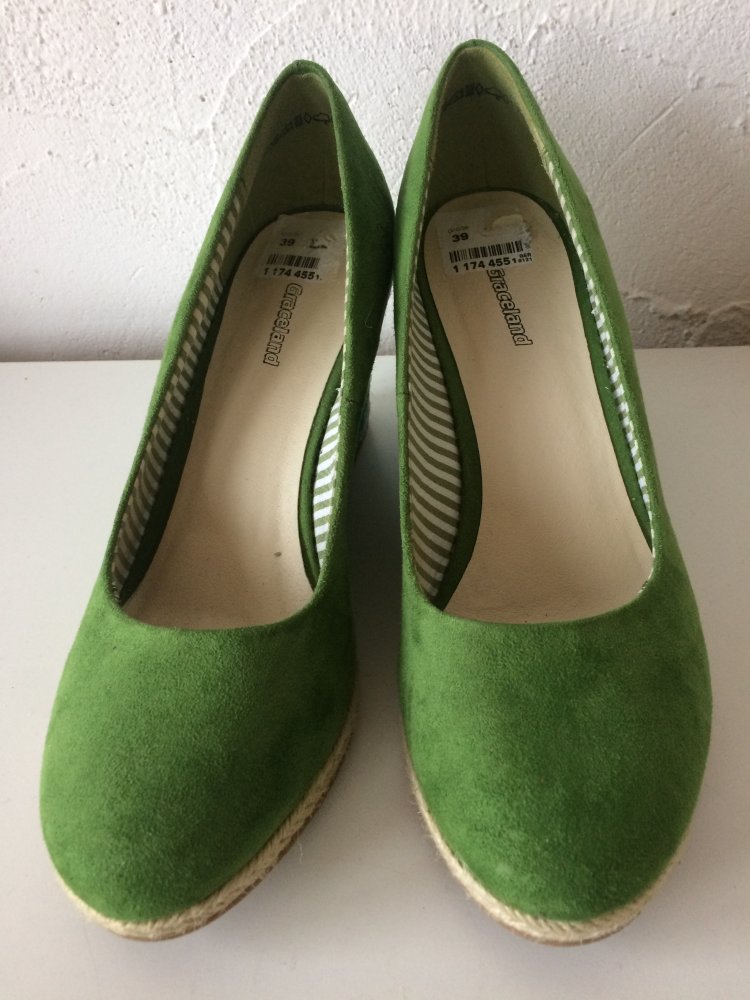 GRACELAND NEUE DAMEN KEILABSATZ SCHUHE GR. 39