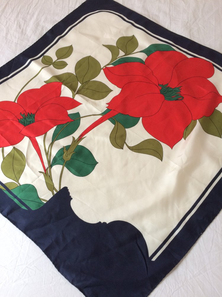 EXKLUSIVER REINE SEIDE SILK TUCH HALSTUCH HAARTUCH 