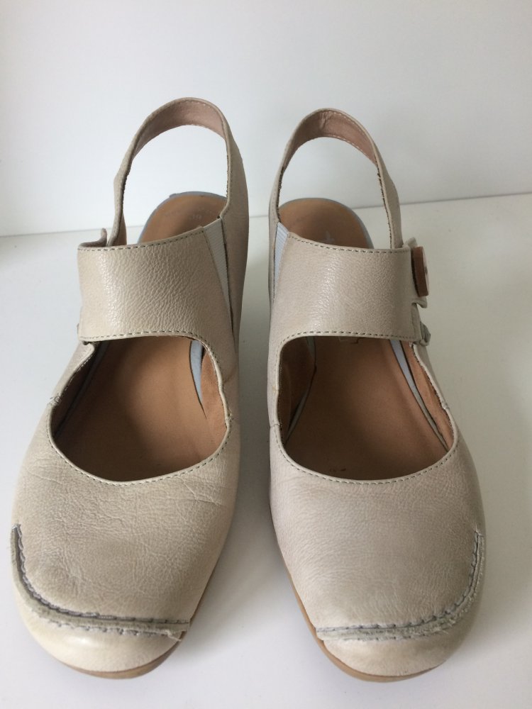 „TAMARIS „EXKLUSIVE LEDER SANDALEN SCHUHE 