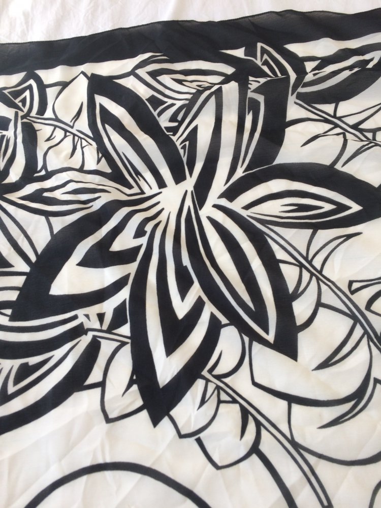 EXKLUSIVER VINTAGE TUCH KOPFTUCH HALSTUCH HAARTUCH 