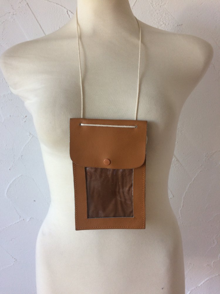 COGNAC LEDER BRUSTTASCHE 