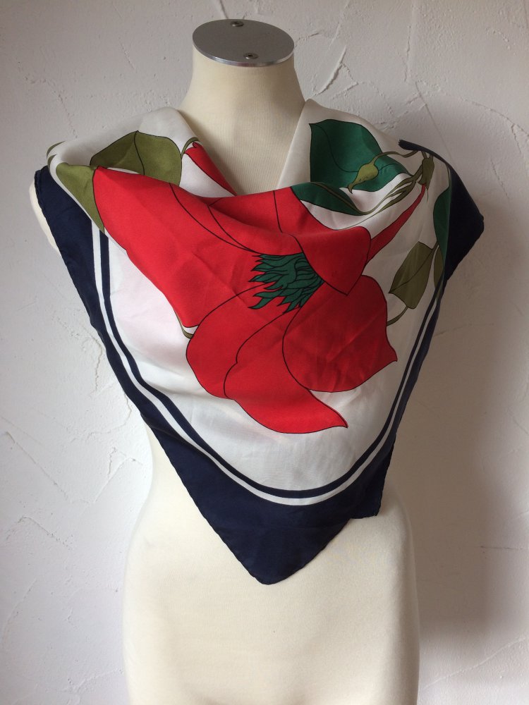 EXKLUSIVER REINE SEIDE SILK TUCH HALSTUCH HAARTUCH 