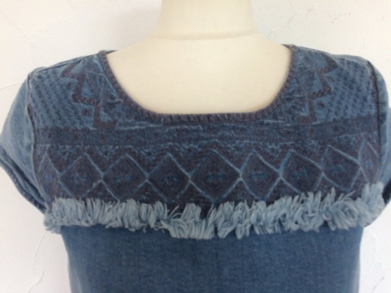 ESPRIT SOMMERKLEID JEANSKLEID GR. M