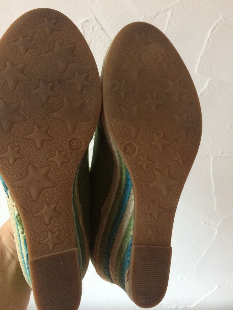 GRACELAND NEUE DAMEN KEILABSATZ SCHUHE GR. 39