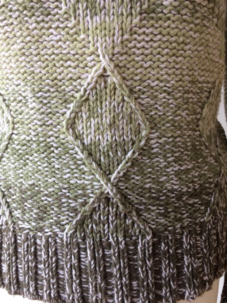 LARDINI DAMEN STRICKPULLOVER GR. 36/38