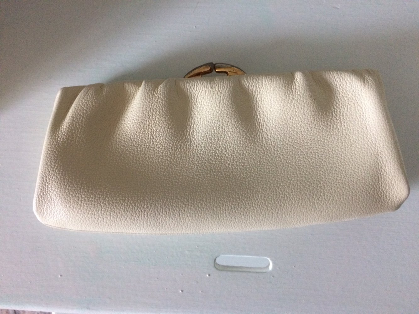 VINTAGE LEDER GELDBÖRSE PORTMONEE 