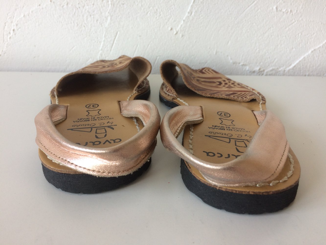 AVARCA DAMEN LEDER SANDALEN GR. 37