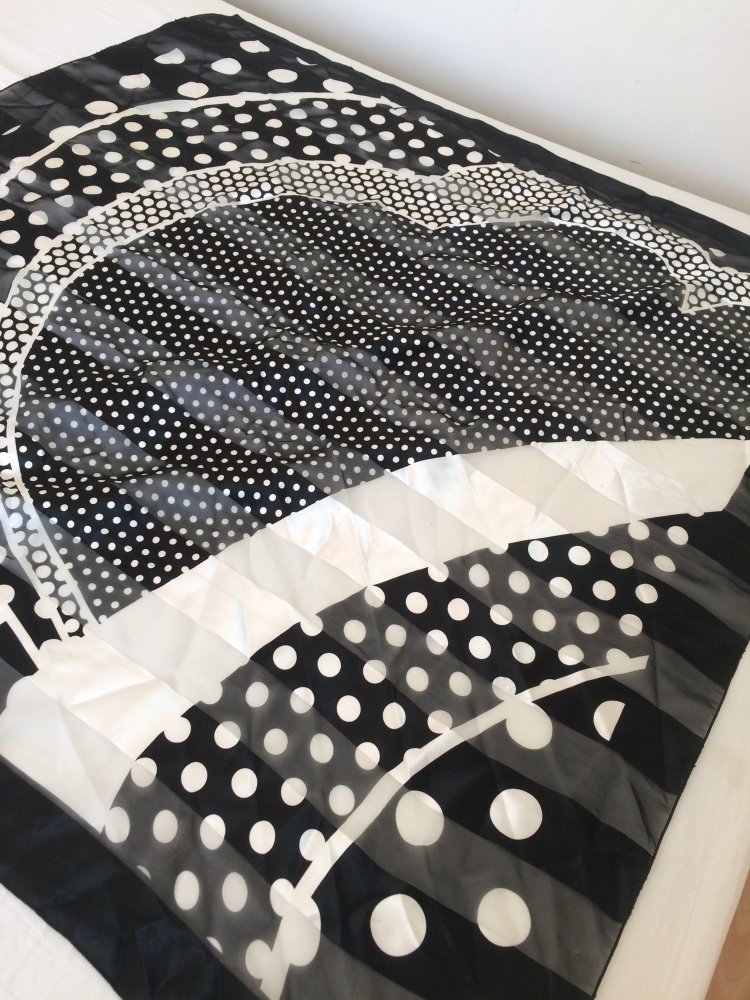 EXKLUSIVER VINTAGE TUCH KOPFTUCH HALSTUCH HAARTUCH 