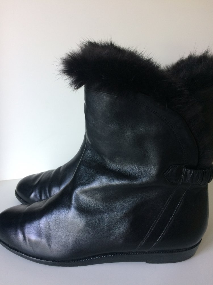 „BALLY“ DESIGN DAMEN LEDER STIEFELETTEN BOOTS GR. 39