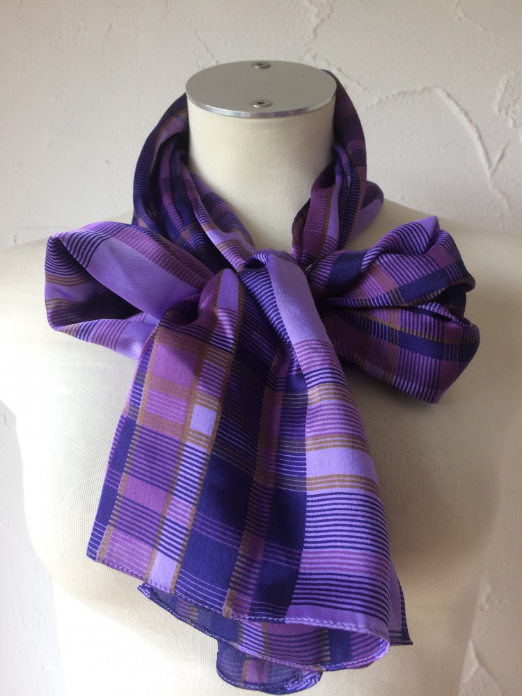 EXKLUSIVER VINTAGE TUCH HALSTUCH HAARTUCH SCHAL 