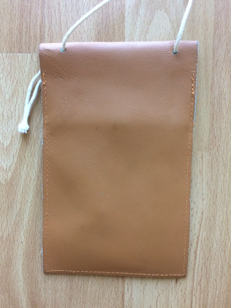 COGNAC LEDER BRUSTTASCHE 