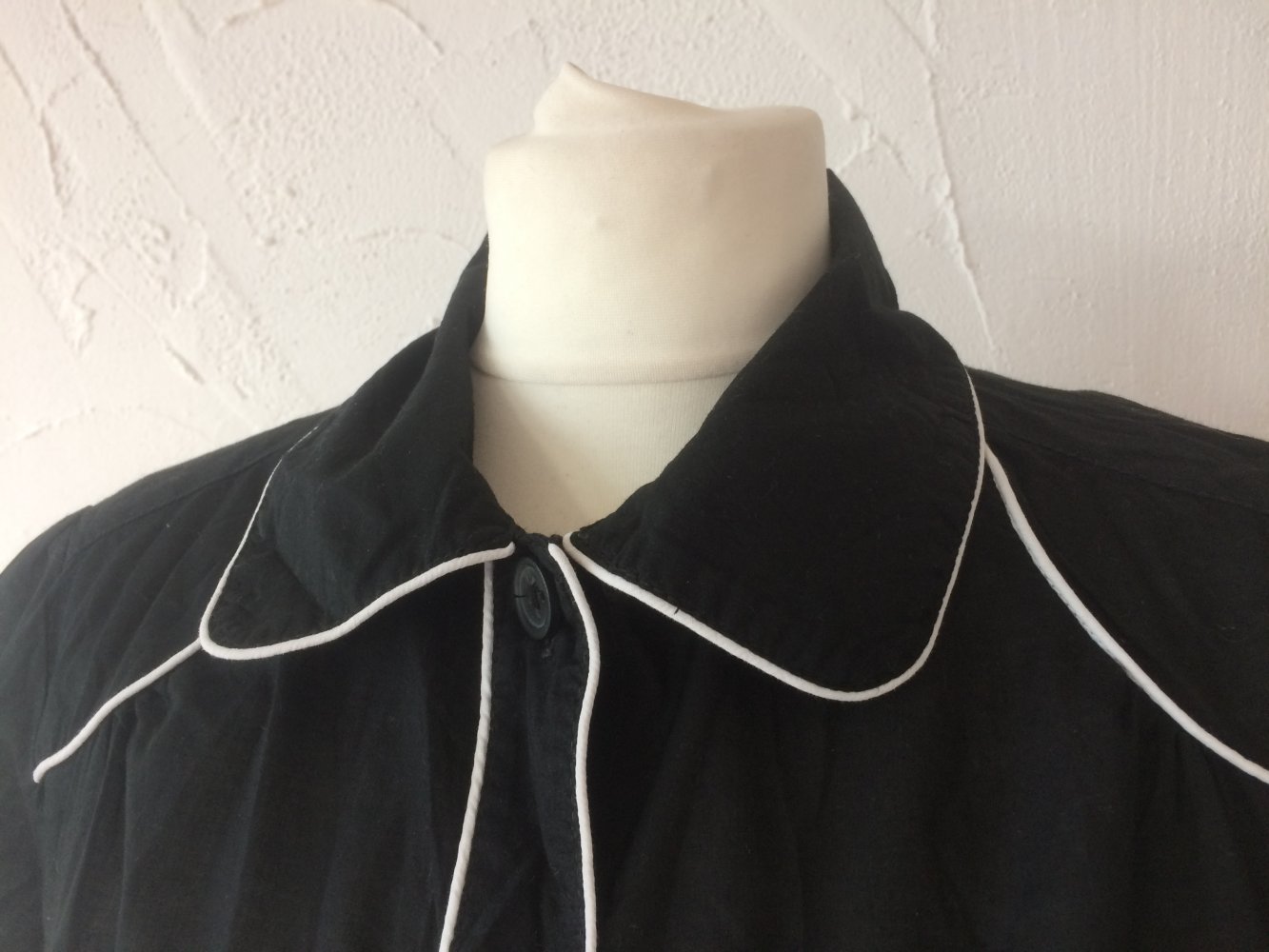 edc 100% BAUMWOLLE DAMEN BLUSE GR. L