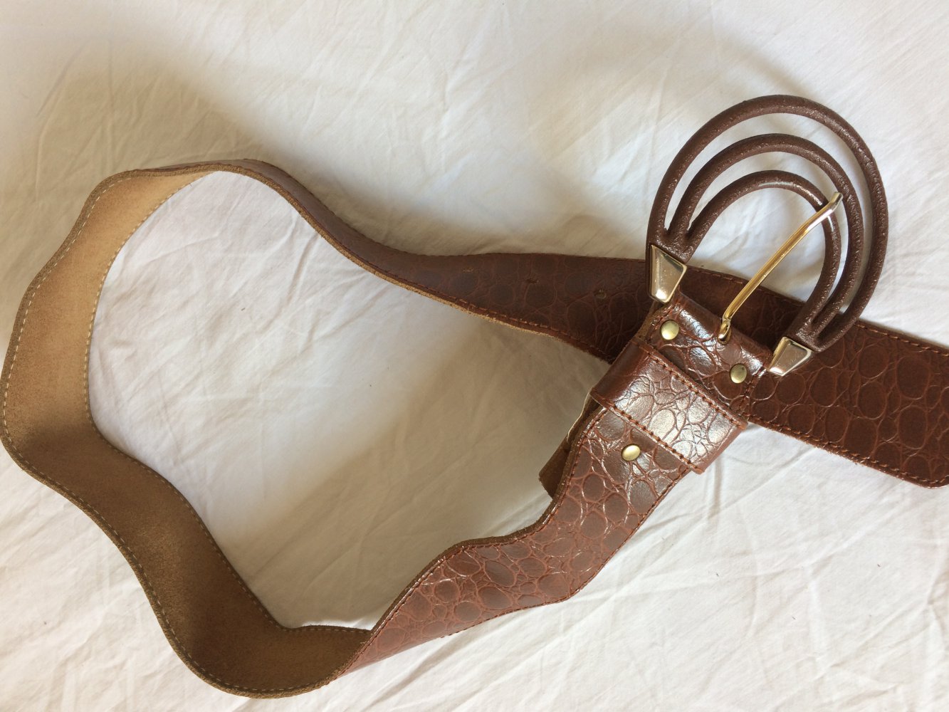 VINTAGE LEDER GÜRTEL 