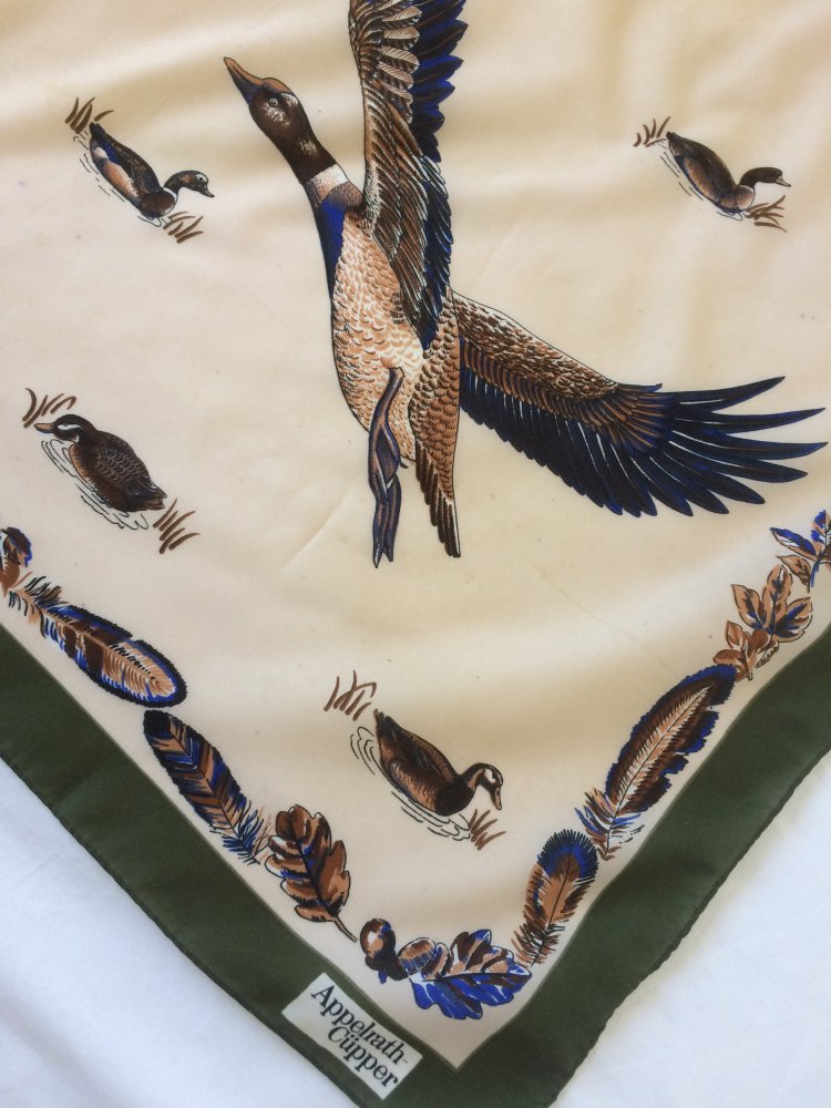 APPELRATH CÜPPER EXKLUSIVER VINTAGE TUCH HALSTUCH KOPFTUCH HAARTUCH 