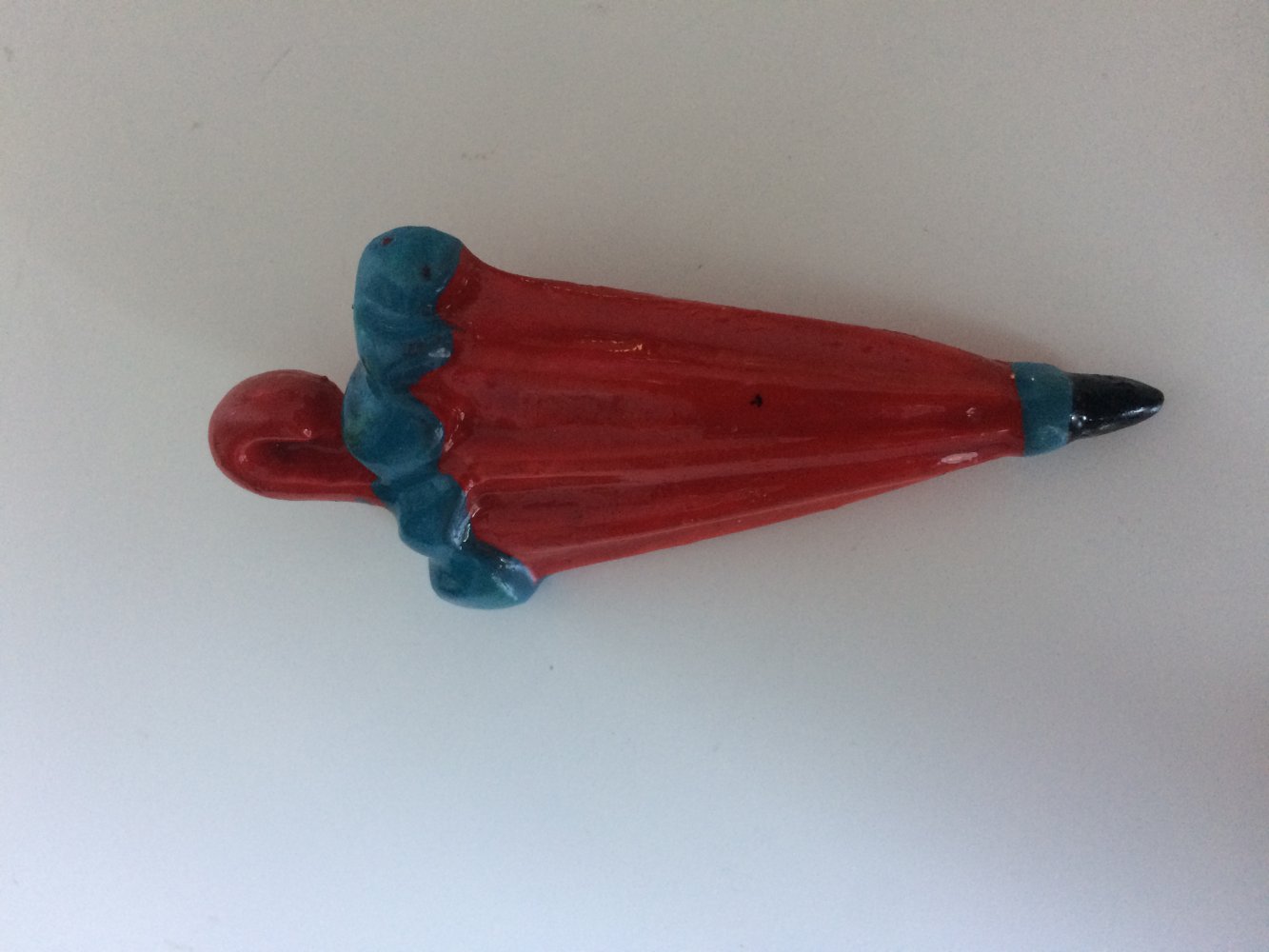 EXKLUSIVE VINTAGE REGENSCHIRM BROSCHE 