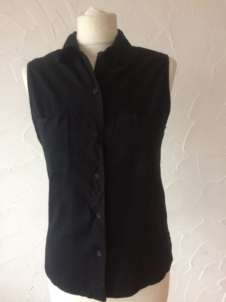 MARCO PECCI DAMEN ÄRMELLOSE BLUSE GR. 36