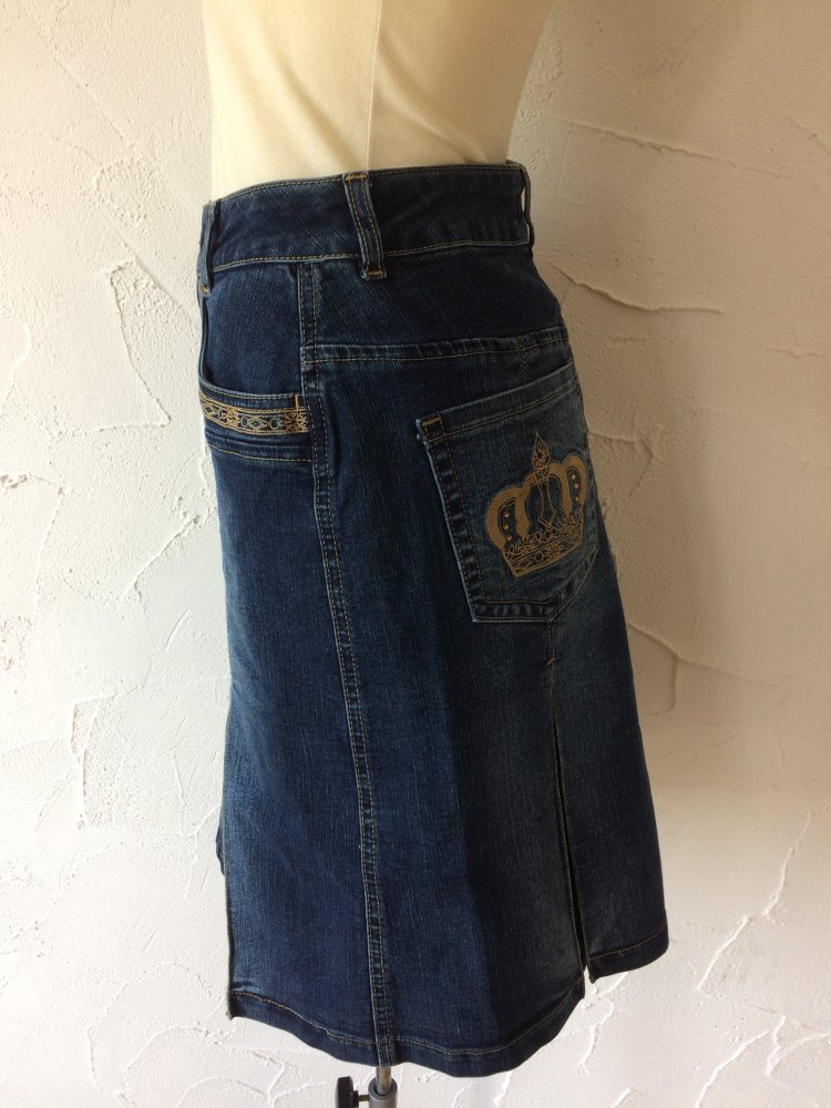 BIBA EXKLUSIVER JEANSROCK GR. 34
