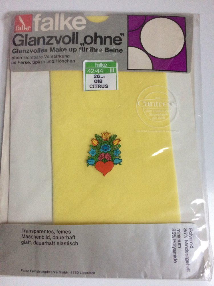 „FALKE“ VINTAGE STRUMPFHOSE GR. 42/44