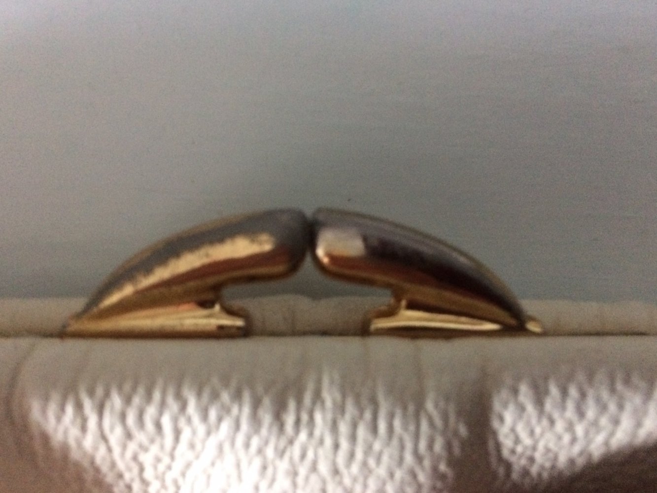 VINTAGE LEDER GELDBÖRSE PORTMONEE 