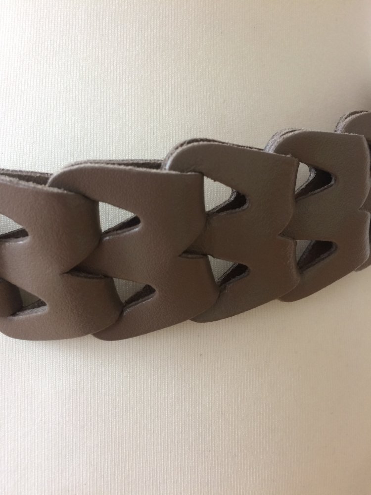 VINTAGE DAMEN  TAILLIEGÜRTEL SCHLAMMFARBE