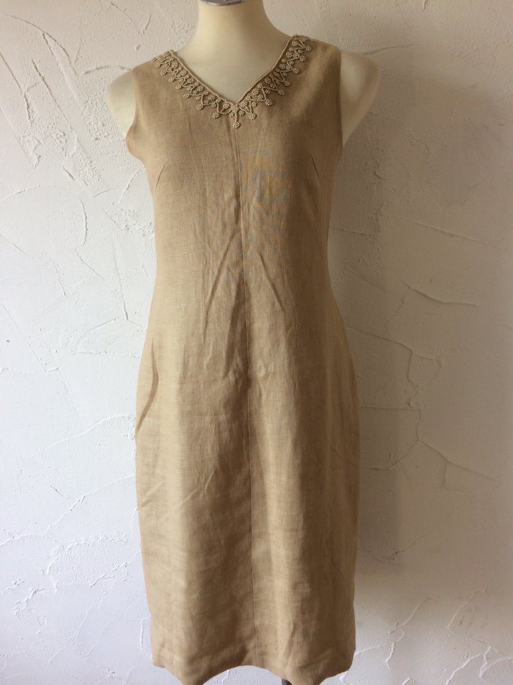 „JAKE*S  100% LEINEN SOMMERKLEID GR. 34