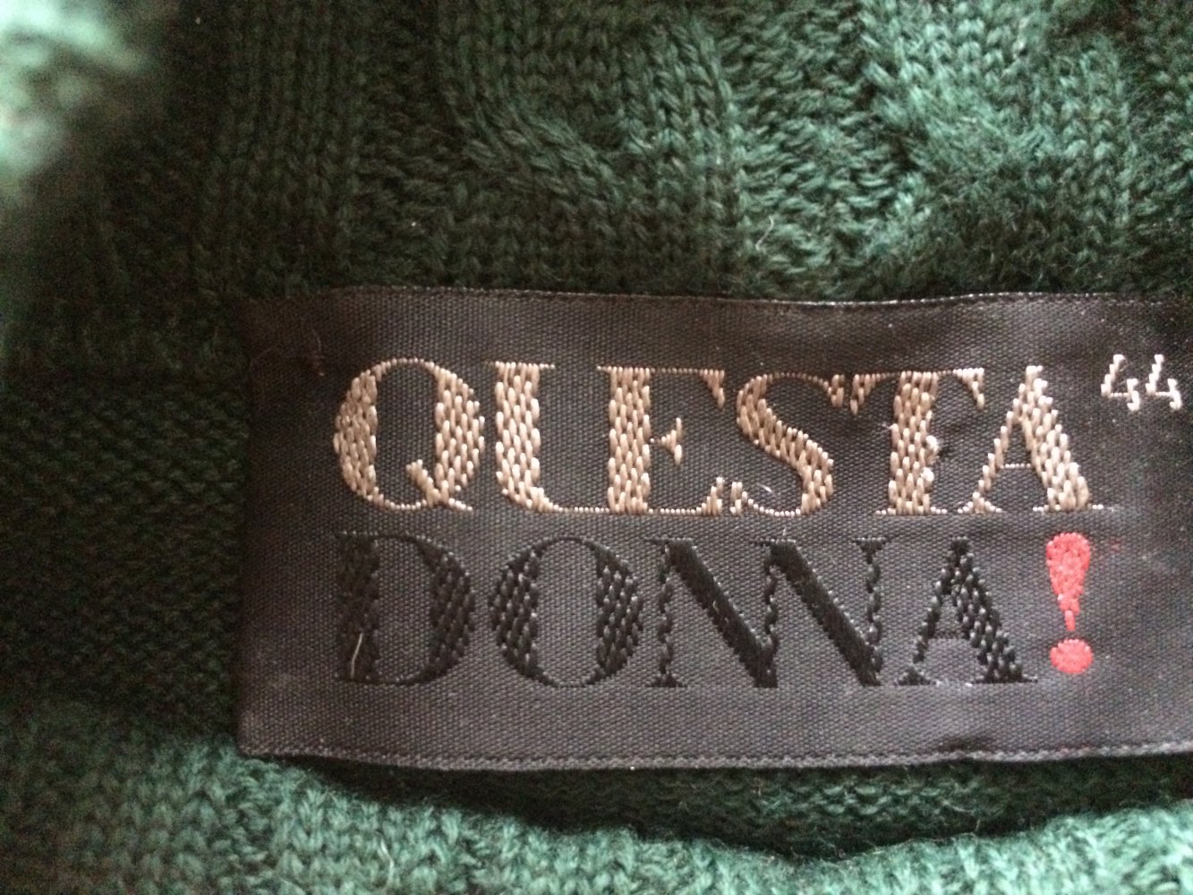 QUESTA DONNA DAMEN PULLOVER GR. 44
