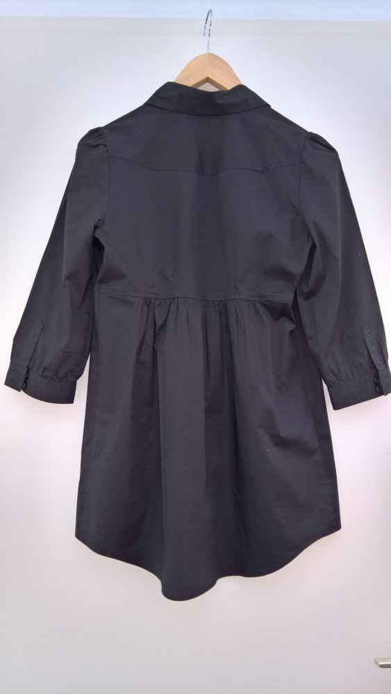 schwarze Hemdbluse von H&M in M