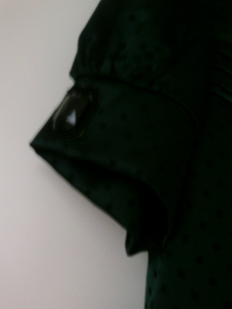 Saint Tropezbluse mit Schmucksteinapplikationen