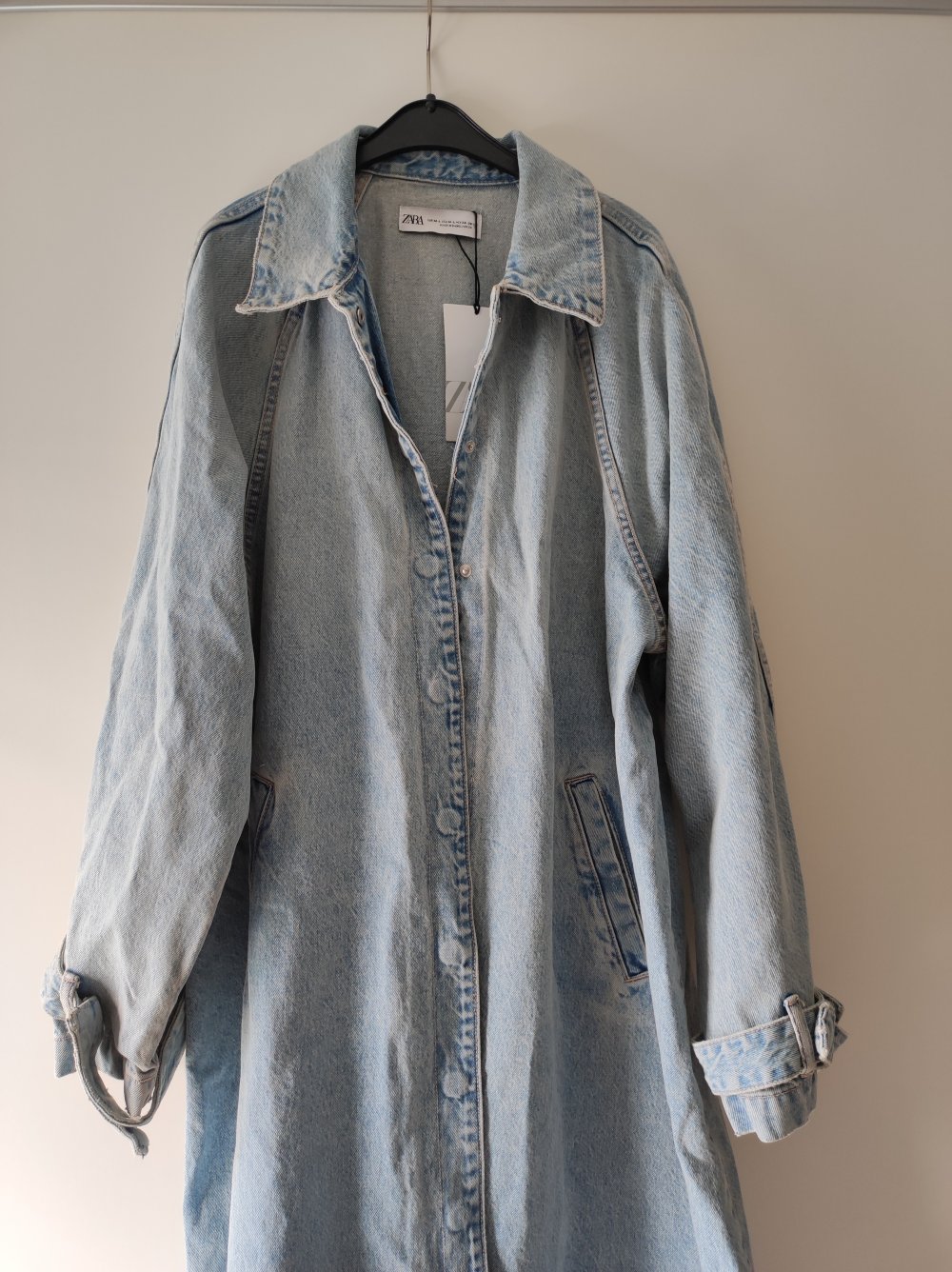 Zara Denim Trenchcoat Gr. M-L