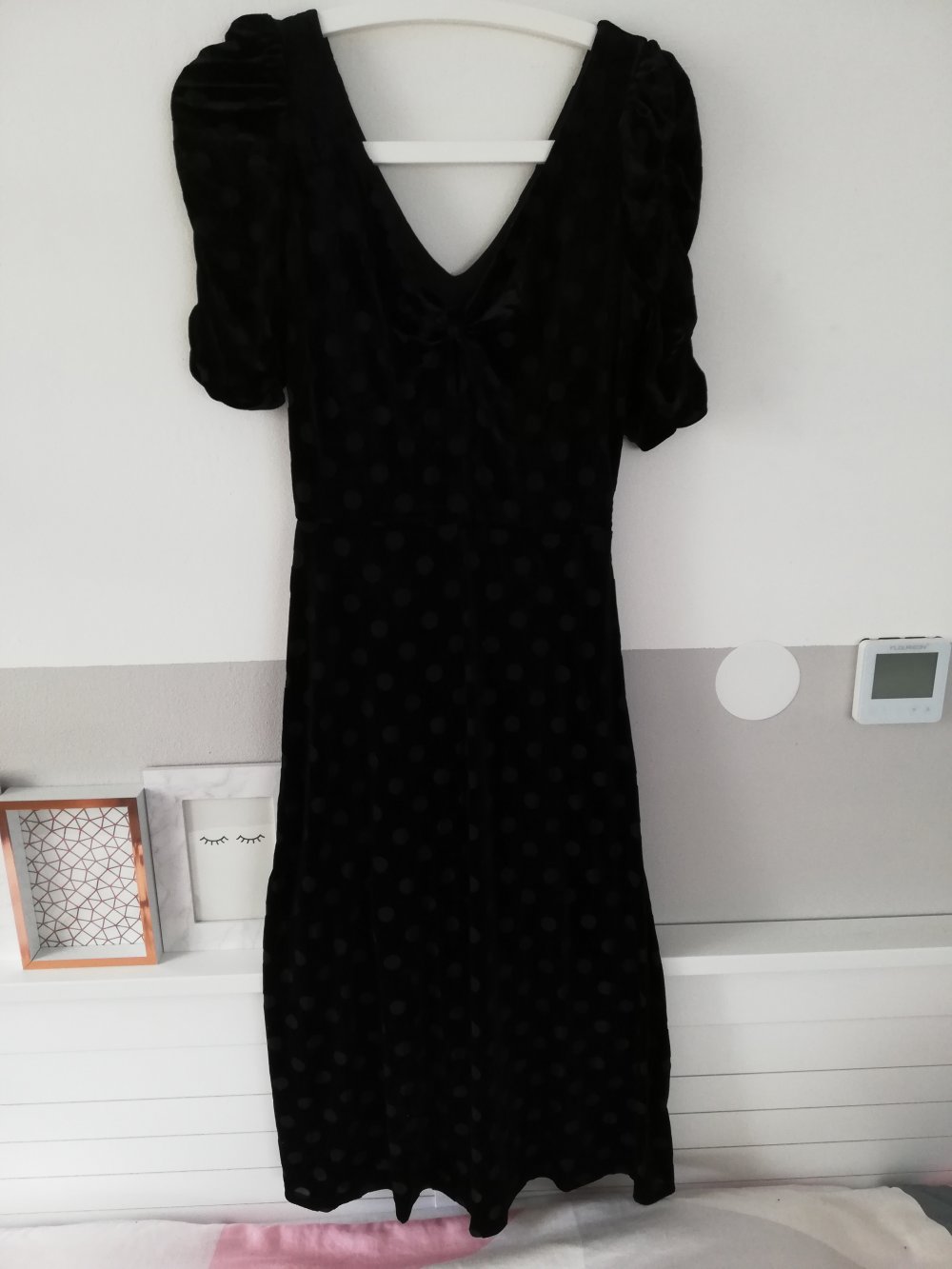 Mango Samtkleid Gr. S