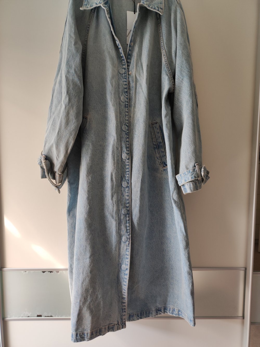 Zara Denim Trenchcoat Gr. M-L