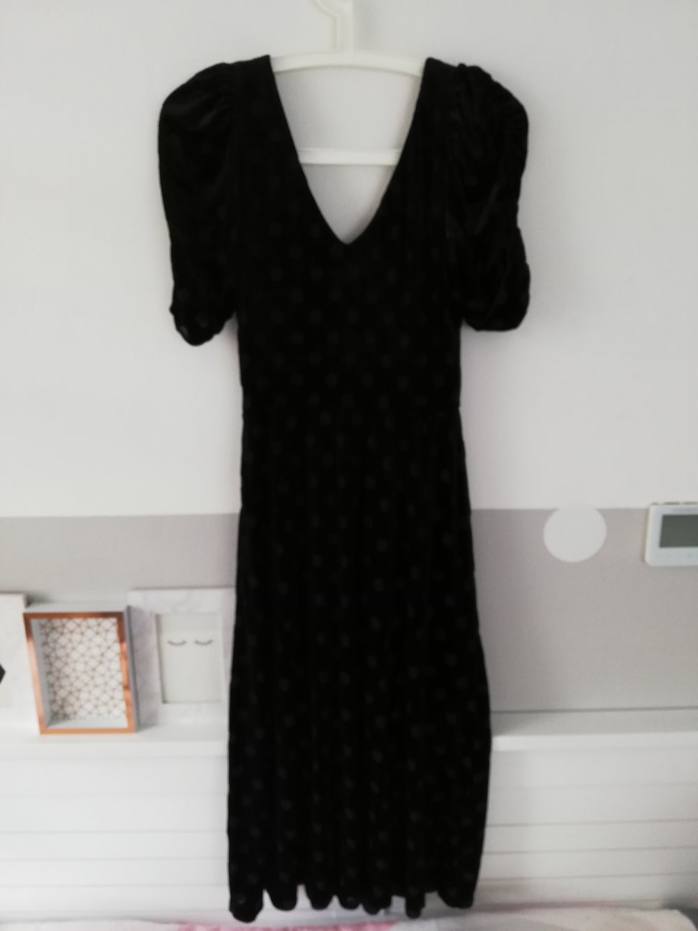 Mango Samtkleid Gr. S