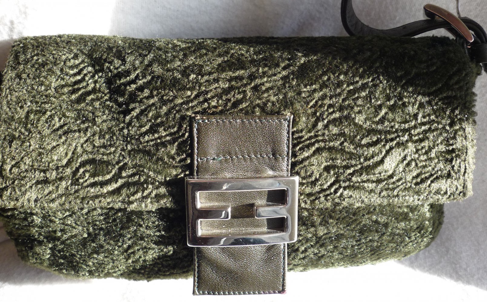 Handtasche, Samt, Tenax, sehr guter Zustand