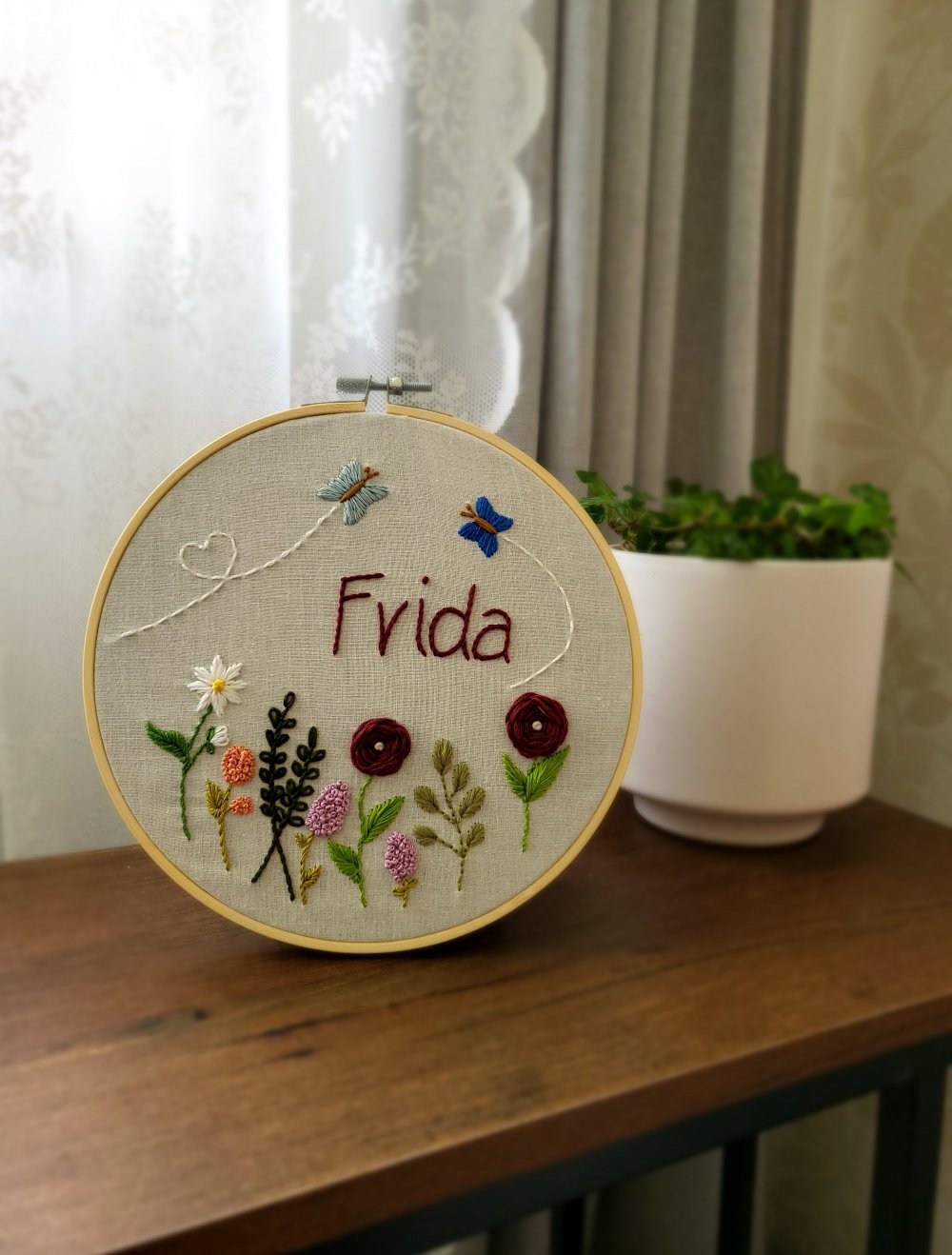 stickrahmen mit wunschname