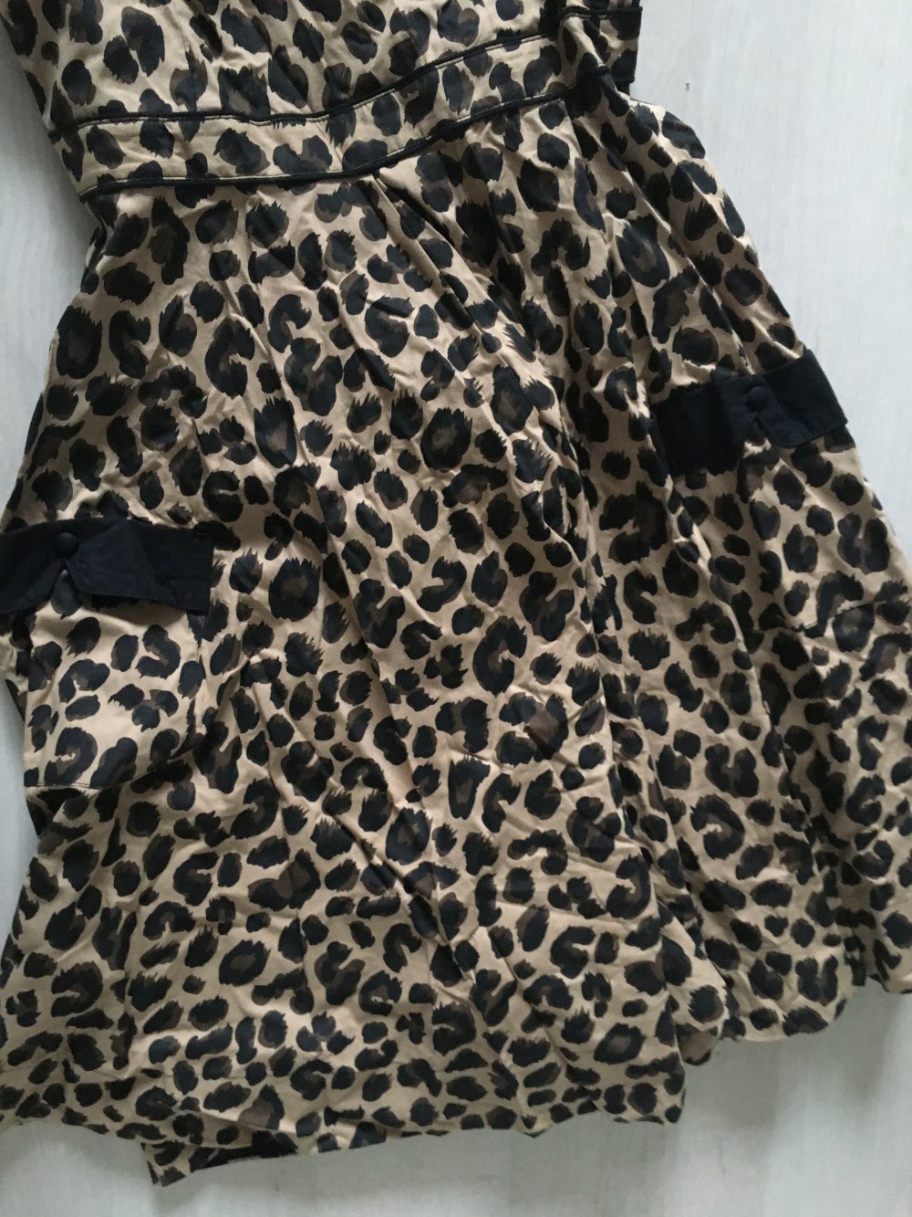 Leo Leoparden Kleid rockabilly vintage retro swing H&M 