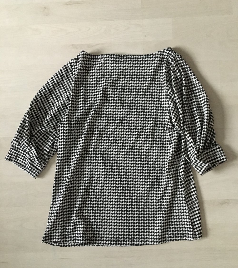 Shirt T-Shirt Business schwarz weiß XS H&M 