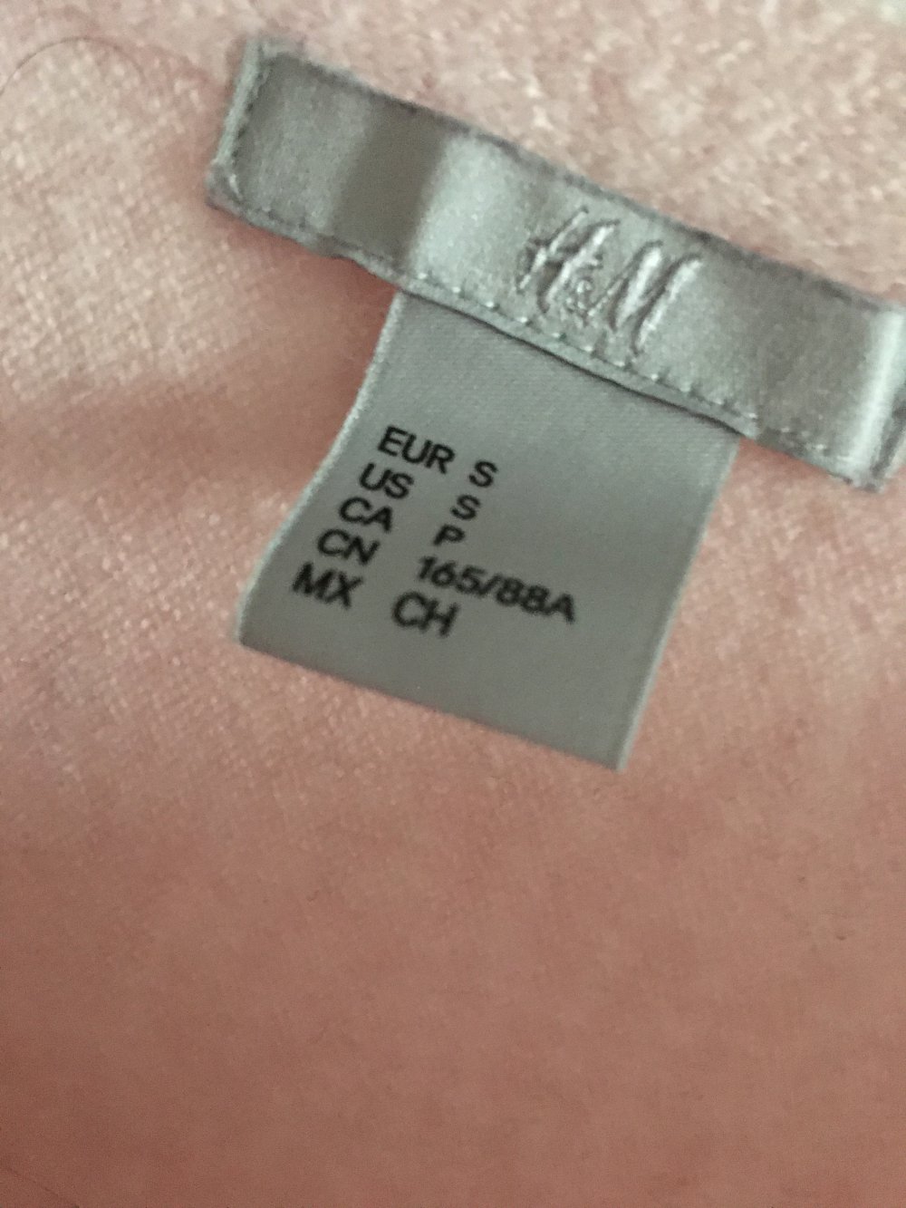 Pullover rosa Wolle H&M Wollpulli S