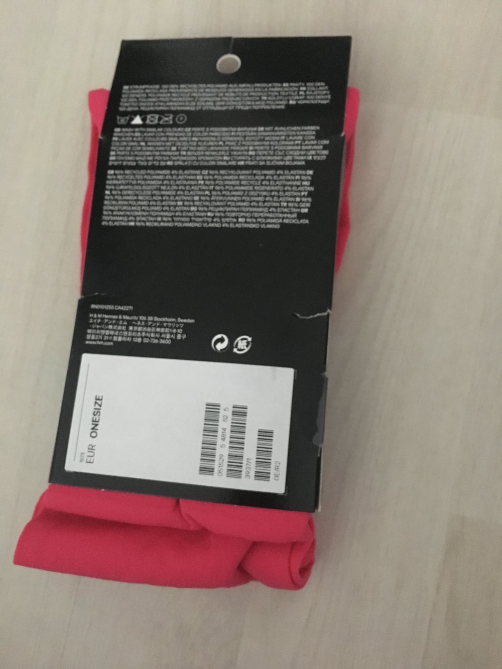 Divided H&M Tights Strumpfhose pink 100den 