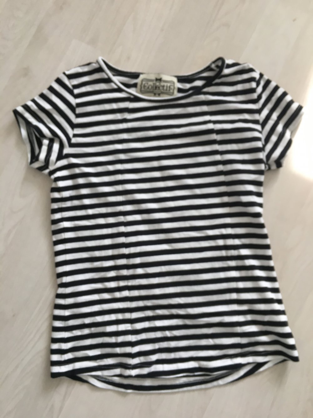 gestreiftes Shirt T-Shirt Top Collectif London S/36 Rockabilly Vintage